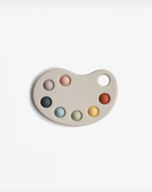 Mushie Παλέτα Χρωμάτων Press Toy Multi