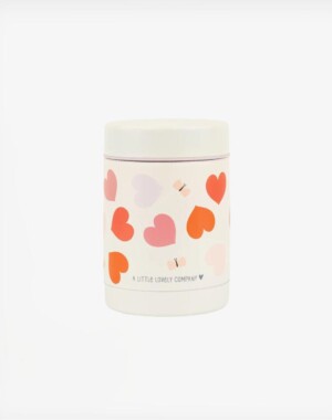 A little lovely company Θερμός φαγητού από ανοξείδωτο ατσάλι 300ml - Hearts