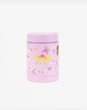 A little lovely company Θερμός φαγητού από ανοξείδωτο ατσάλι 300ml - Princesses