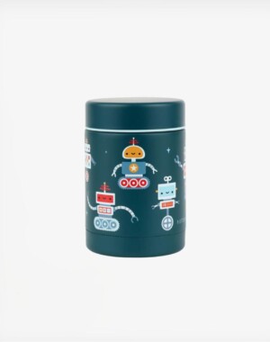 A little lovely company Θερμός φαγητού από ανοξείδωτο ατσάλι 300ml - Robots