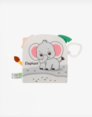 Akuku Μαλακό Αισθητηριακό Βιβλιαράκι Zoo