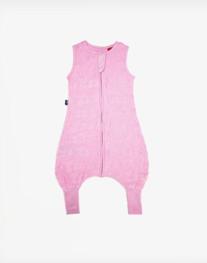 BabyBliss BlissJump Φθινοπωρινός/Ανοιξιάτικος Υπνόσακος με ποδαράκια 1.0 tog "Dreamy Zzz" Pink για 6-18 μηνών