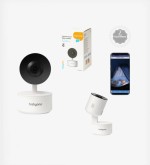 Babyono Περιστρεφόμενη κάμερα/Baby monitor με ενδοεπικοινωνία- Full HD ανάλυση-Νυχτερινή λήψη & καταγραφή