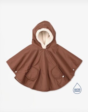 Bemini Αδιάβροχο Poncho Ταξιδίου Brown 9 - 36 μηνών