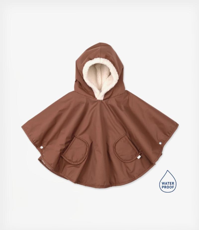 Bemini Αδιάβροχο Poncho Ταξιδίου Brown 9 - 36 μηνών