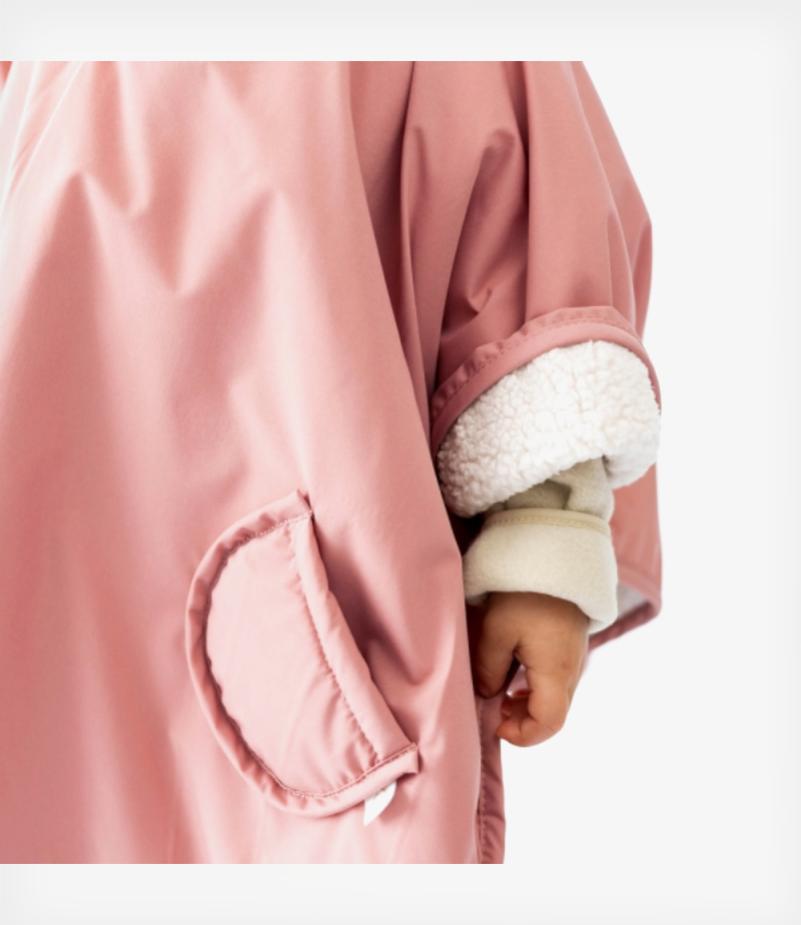 Bemini Αδιάβροχο Poncho Ταξιδίου Pink 9 - 36 μηνών - Image 3