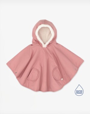 Bemini Αδιάβροχο Poncho Ταξιδίου Pink 9 - 36 μηνών