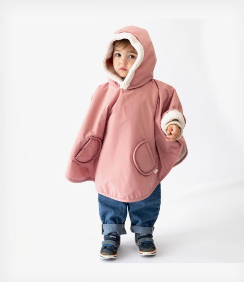 Bemini Αδιάβροχο Poncho Ταξιδίου Pink 9 - 36 μηνών - Image 4