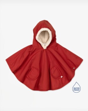 Bemini Αδιάβροχο Poncho Ταξιδίου Red 9 - 36 μηνών