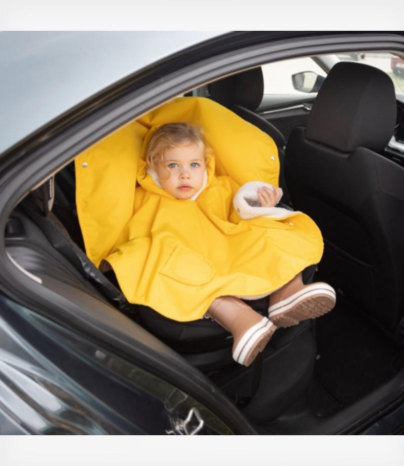 Bemini Αδιάβροχο Poncho Ταξιδίου Yellow 9 - 36 μηνών - Image 3