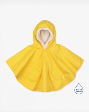 Bemini Αδιάβροχο Poncho Ταξιδίου Yellow 9 - 36 μηνών