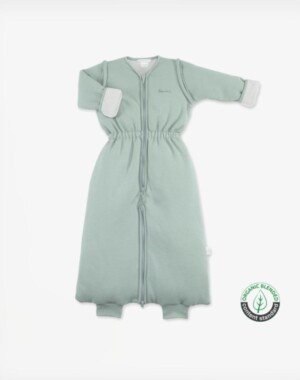 Bemini Χειμερινός Υπνόσακος με πόδια Magic Bag για μωρά 12-24 μηνών 2,5 Tog Organic Cotton Mint