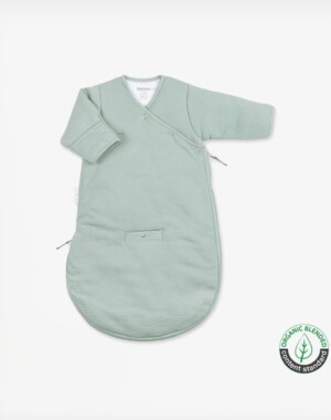 Bemini Χειμερινός Υπνόσακος Magic Bag για μωρά 1-4 μηνών 2,5 Tog Organic Cotton Mint