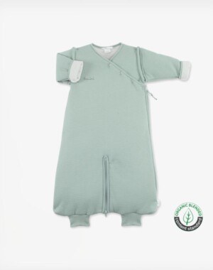 Bemini Χειμερινός Υπνόσακος με πόδια Magic Bag για μωρά 4-12 μηνών 2,5 Tog Organic Cotton Mint