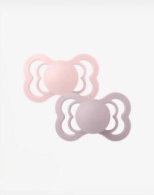 Bibs Πιπίλες Supreme 2 Τεμάχια No2 6+ μηνών Blossom/Dusky Lilac