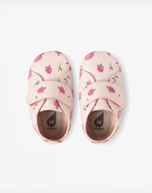 Bobux Βρεφικά παπούτσια Soft sole (9-15 μηνών) Grass Court Mini Heavenly Pink