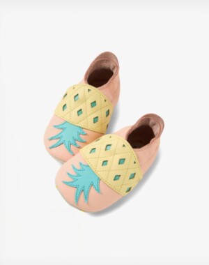 Bobux Soft Sole Βρεφικά Παπούτσια (9-15 μηνών) Pineapple