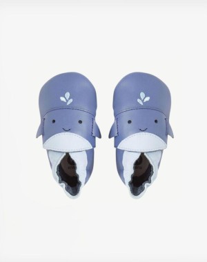 Bobux Soft Sole Βρεφικά Παπούτσια (9-15 μηνών) Whale