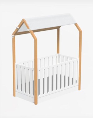 Casababy La Maison βρεφικό κρεβάτι μετατρεπόμενο τύπου Μοντεσσόρι 70x140