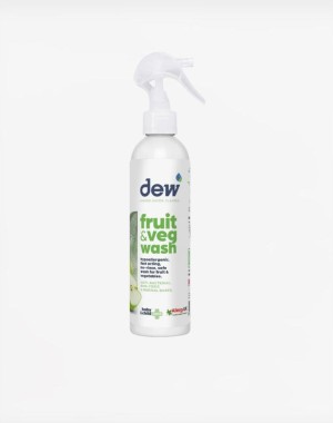 Dew Fruit & Veg Wash Απολυμαντικό Καθαριστικό Spray Φρούτων και Λαχανικών Χωρίς Τοξικά Χημικά 250ml
