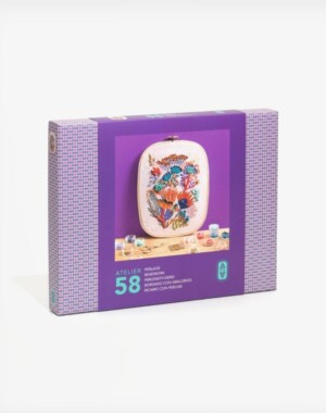 Djeco Atelier 58 κέντημα Λουλούδια