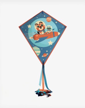 Djeco Χαρταετός Ζωάκια στον Πύραυλο