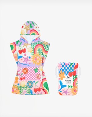 Dock and Bay Παιδικό πόντσο Quickdry - Κολυμβητήριο & Παραλία - Good Vibes Club Microfiber (Μικροϊνες) 3 έως 5 ετών