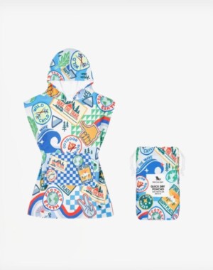 Dock and Bay Παιδικό πόντσο Quickdry - Κολυμβητήριο & Παραλία - Into the Wild Microfiber (Μικροϊνες) 3 έως 5 ετών