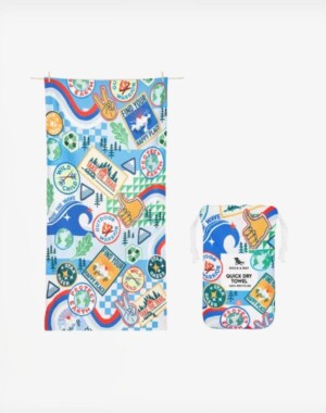 Dock and Bay Πετσέτα θαλάσσης Into the Wild Microfiber L. 160 x 90 εκ.