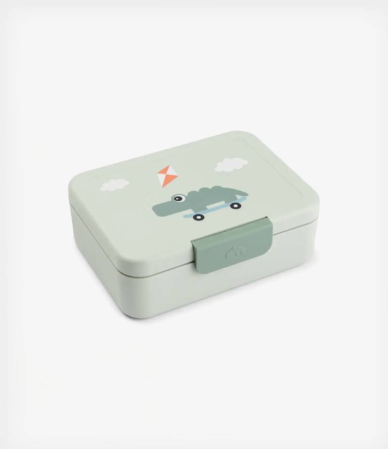 Done By Deer Δοχείο Φαγητού με Χωρίσματα Playground - Green