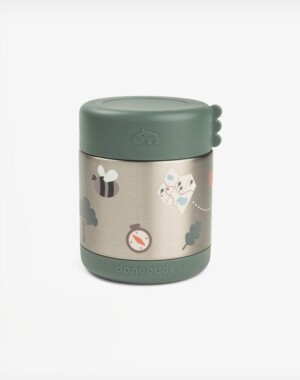 Done By Deer Ισοθερμικό Δοχείο Φαγητού Tiny Trails - Green 300ml