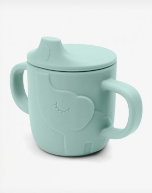 Done By Deer Παιδικό Ποτηράκι με Χερούλια Elphee Blue