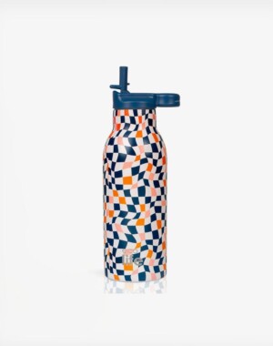Ecolife Color Squares Thermos 550ml | Με Εσωτερικό Καλαμάκι