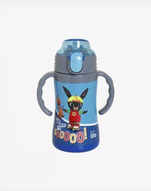 Ecolife Kids Thermos 'Let's Go Bing' Eco Friendly 300ml Navy Blue