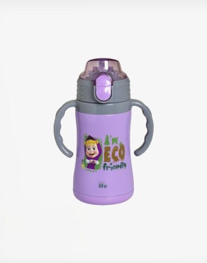 Ecolife Kids Thermos Lilac | Masha - Eco Friendly 300ml