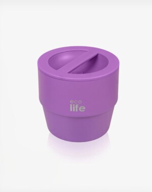 Ecolife Στρογγυλό Θερμός Φαγητού 750ml | Μωβ