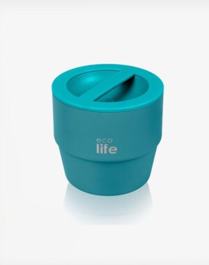 Ecolife Στρογγυλό Θερμός Φαγητού 750ml | Πετρόλ