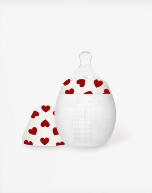 Elhee Anti-colic Μπιμπερό από ιατρική σιλικόνη 150ml Full of Love