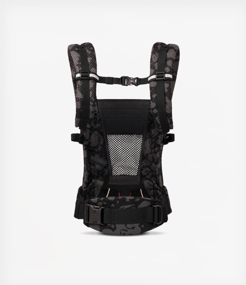 Ergobaby Βρεφικός Μάρσιπος Adapt SoftFlex Mesh Onyx Blooms - Image 2