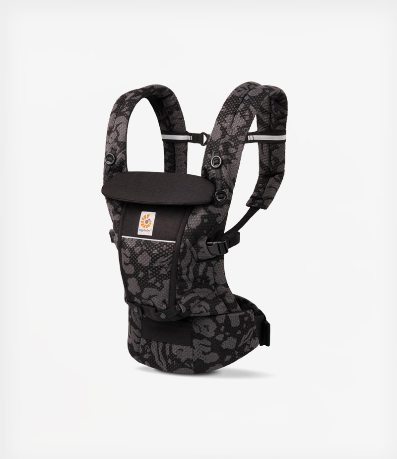 Ergobaby Βρεφικός Μάρσιπος Adapt SoftFlex Mesh Onyx Blooms