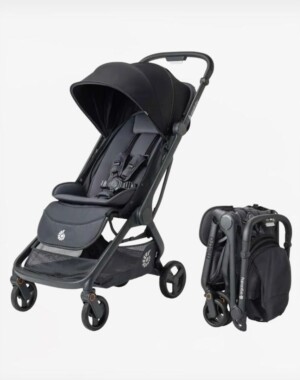 Ergobaby Παιδικό καρότσι Metro 3 Graphite Grey με δώρο Μπάρα Προστασίας