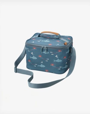 Fresk Ισοθερμική τσάντα φαγητού μεγάλη 15x23x18cm από ανακυκλωμένα μπουκάλια PET - Shark