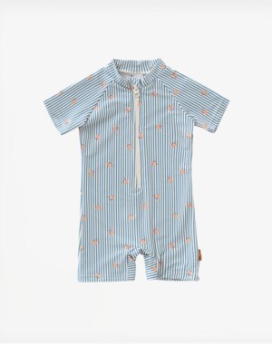 Fresk Ολόσωμο μαγιό σορτς με προστασία UV50 Stripes & crabs