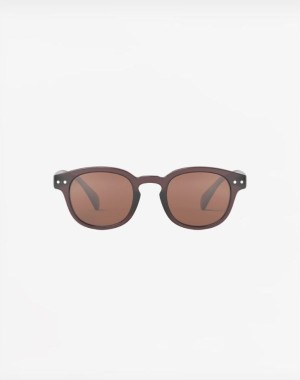 IZIPIZI Sunglasses sun junior 5-10 ετών #C Old Leather