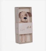 Jabadabado Λούτρινο σε κουτί δώρου - Σκυλάκι