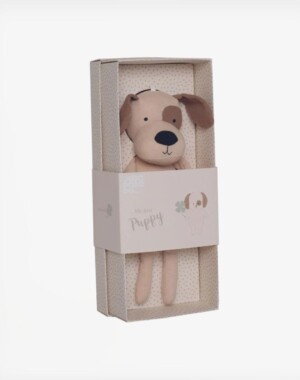 Jabadabado Λούτρινο σε κουτί δώρου - Σκυλάκι