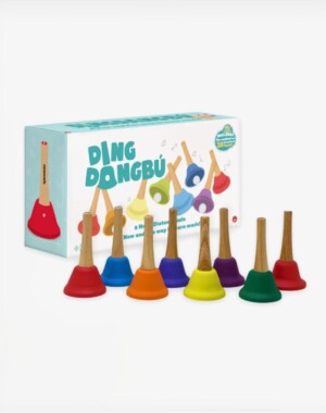Juegaconmigo Μουσικά κουδουνάκια Dingdangdong Push με 8 νότες