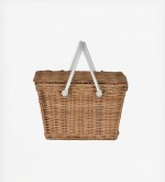 Ψάθινο Καλάθι Olli Ella Natural