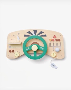 KIDS CONCEPT Ξύλινo Ταμπλό Τιμόνι Δραστηριοτήτων Aiden