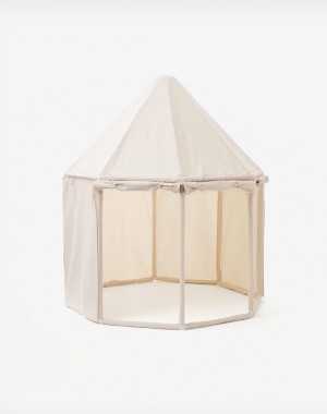 Kids Concept Ξύλινο Σπιτάκι Πολύγωνικό Montessori Φυσικό